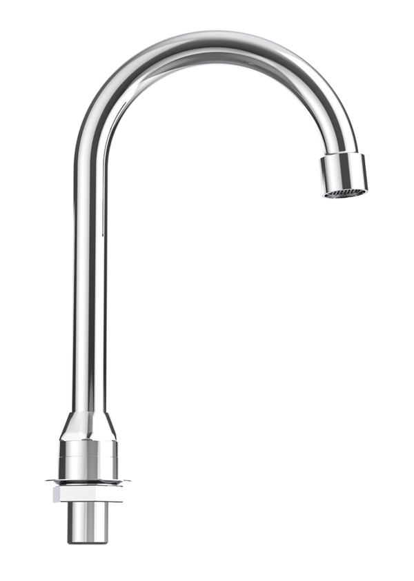 Stainless steel rotating spout with 1/2" connection