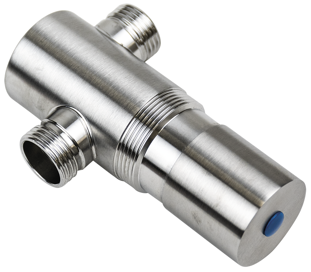 Stainless steel timed push button for plumbed hand washbasins ...